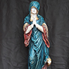 Madre María - 80cm pintada - Antigüedad gótica - Helmut Perathoner