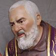 Padre Pio - Zirbelkiefer - Bildhauer Helmut Perathoner