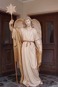 Gloria ángel 175cm - Tallador de madera Perathoner Helmut