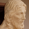 Heart of Jesus - lifesize - sculptor Helmut Perathoner in Val Gardena