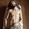 Cristo morto - Sepolcro grandezza natuale - Helmut Perathoner