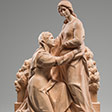 Maria con Elisabetta - Helmut Perathoner a Ortisei - www.perathoner.com
