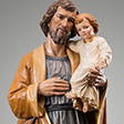 Saint Joseph with the Christ Child detail - Helmut Perathoner - www.perathoner.com