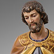 St. Joseph with Jesus - life-size - detail - Helmut Perathoner