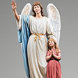 Sant Angelo Custode con bambina - Helmut Perathoner - www.perathoner.com